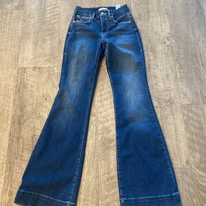 Good American good flare sz 25 jeans